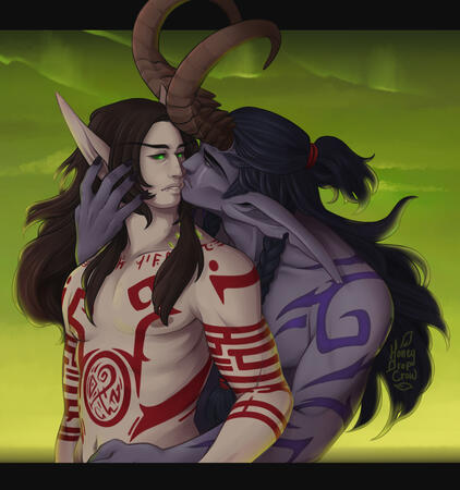 Double Half Portrait