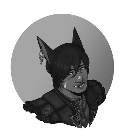 Black and White Bust! Black and White Bust!